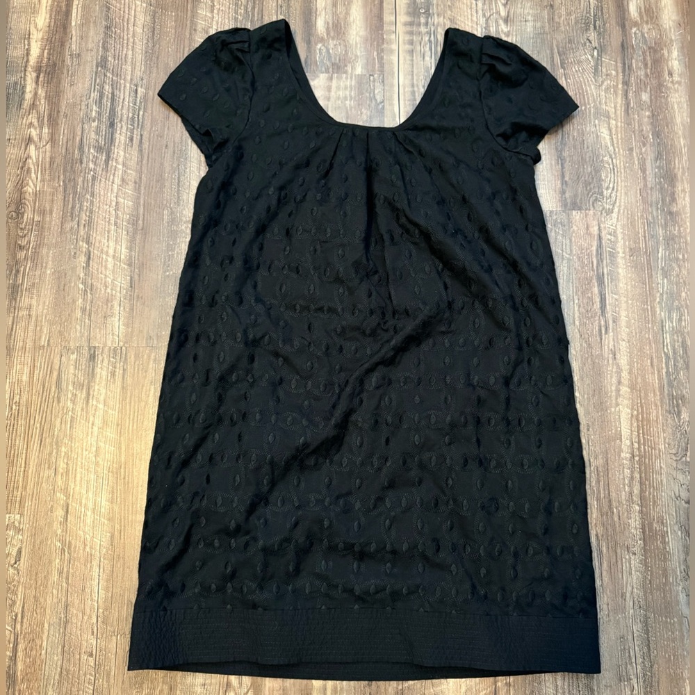 Juicy Couture Scoop Neck Embroidered Dress